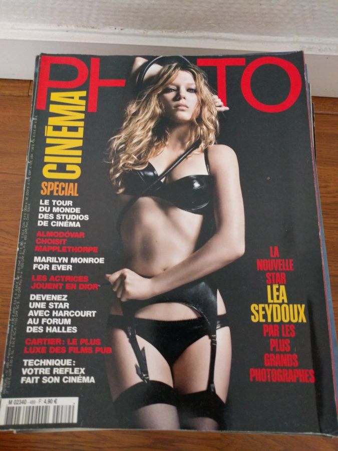 PHOTO CINEMA magazine side cover Issue 489 May 2012