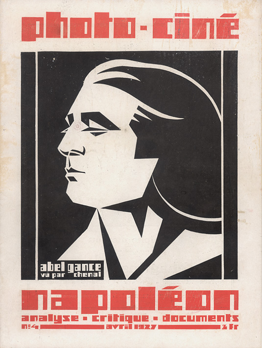 PHOTO-CINE magazine side cover Issue 4 April 1927