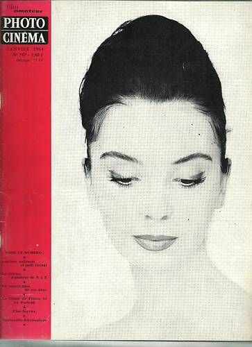 PHOTO CINEMA magazine side cover Issue 747  1964