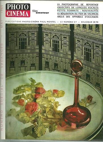 PHOTO CINEMA magazine side cover Issue 763 May 1965
