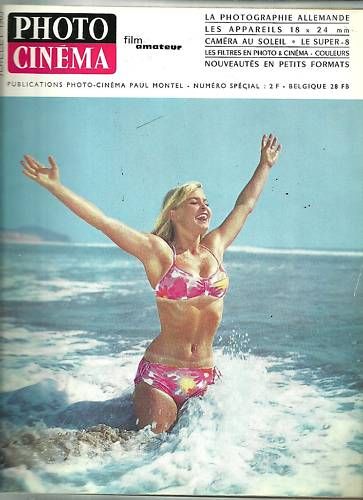 PHOTO CINEMA magazine side cover Issue 765 July 1965