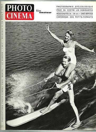 PHOTO CINEMA magazine side cover Issue 766 August 1965