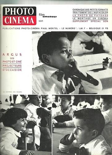 PHOTO CINEMA magazine side cover Issue 768 October 1965