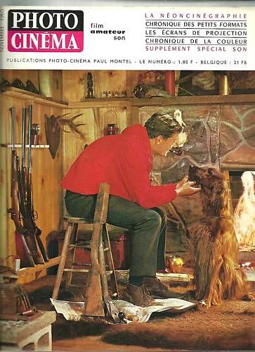 PHOTO CINEMA magazine side cover Issue 769 November 1965