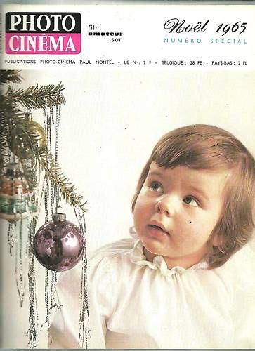 PHOTO CINEMA magazine side cover Issue 770 December 1965