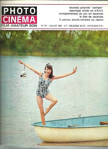PHOTO CINEMA magazine side cover Issue 777 July 1966