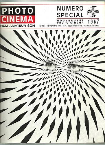 PHOTO CINEMA magazine side cover Issue 781 November 1966