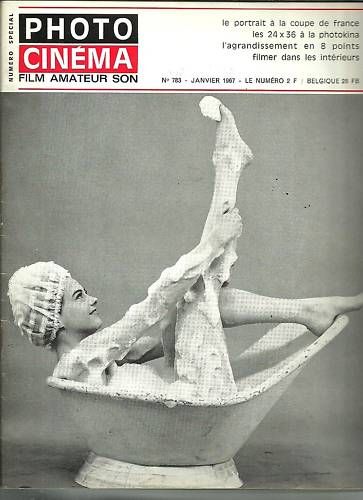 PHOTO CINEMA magazine side cover Issue 783 January 1967