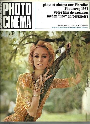 PHOTO CINEMA magazine side cover Issue 789 June 1967