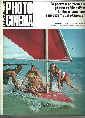 PHOTO CINEMA magazine side cover Issue 790 July 1967