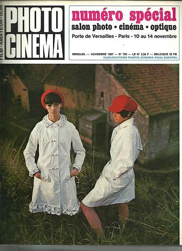 PHOTO CINEMA magazine side cover Issue 793 November 1967