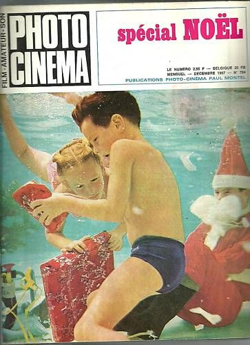 PHOTO CINEMA magazine side cover Issue 794 December 1967