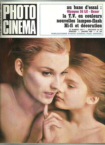 PHOTO CINEMA magazine side cover Issue 795 January 1968