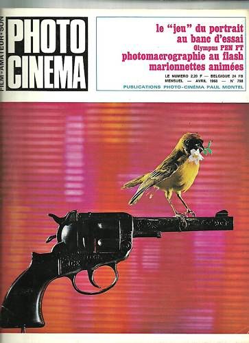 PHOTO CINEMA magazine side cover Issue 798 March 1968