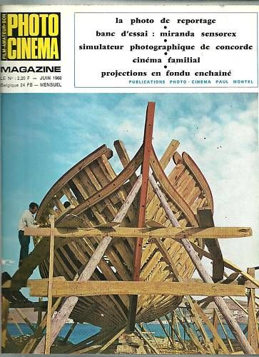 PHOTO CINEMA magazine side cover Issue 800 May 1968