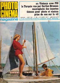 PHOTO CINEMA magazine side cover Issue 802 July 1968