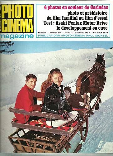 PHOTO CINEMA magazine side cover Issue 807  1969