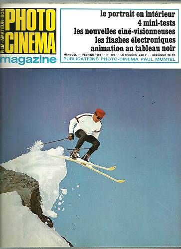 PHOTO CINEMA magazine side cover Issue 808  1969