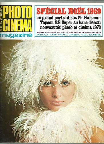 PHOTO CINEMA magazine side cover Issue 818 December 1969