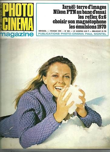 PHOTO CINEMA magazine side cover Issue 820 February 1970