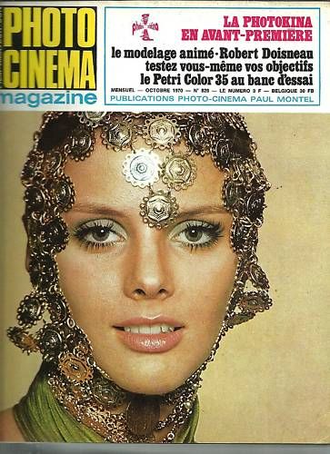 PHOTO CINEMA magazine side cover Issue 828 October 1970
