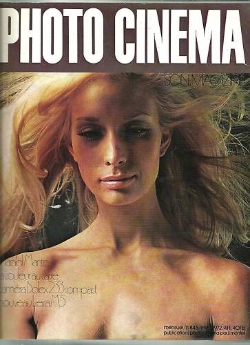 PHOTO CINEMA magazine side cover Issue 845 March 1972