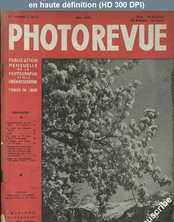 PHOTO-REVUE magazine side cover Issue 5 1 May 1949