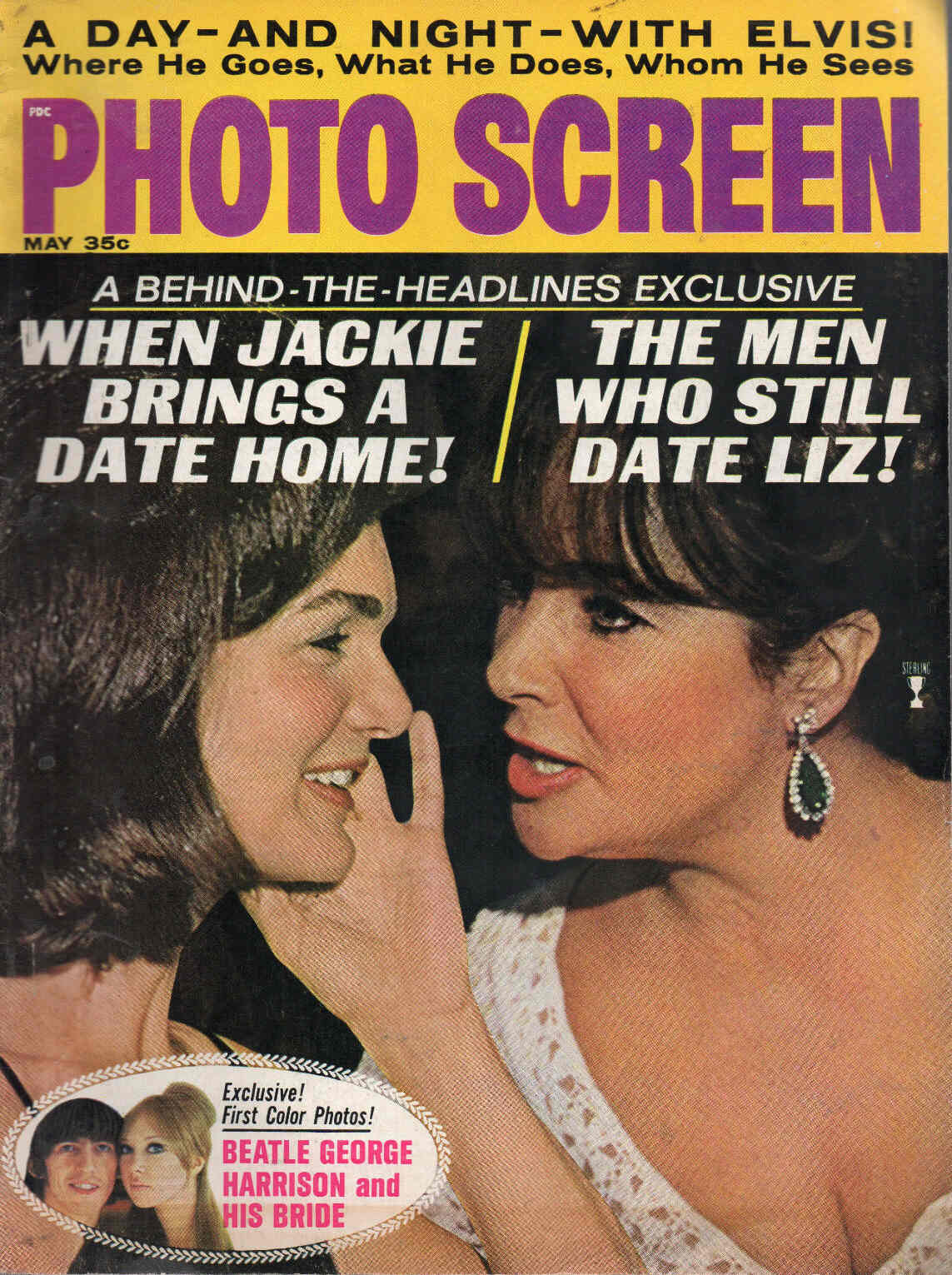 PHOTO SCREEN magazine side cover May 1966