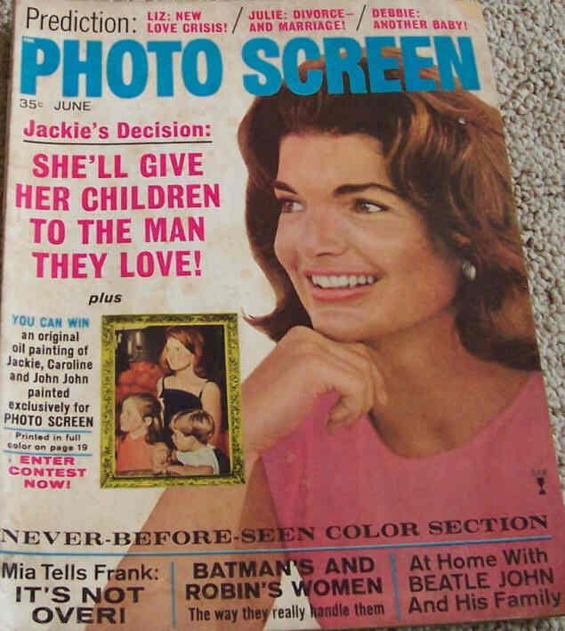 PHOTO SCREEN magazine side cover June 1966