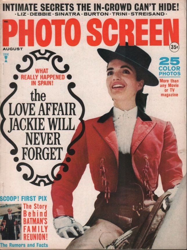 PHOTO SCREEN magazine side cover  Vol 1 # 3 August 1966
