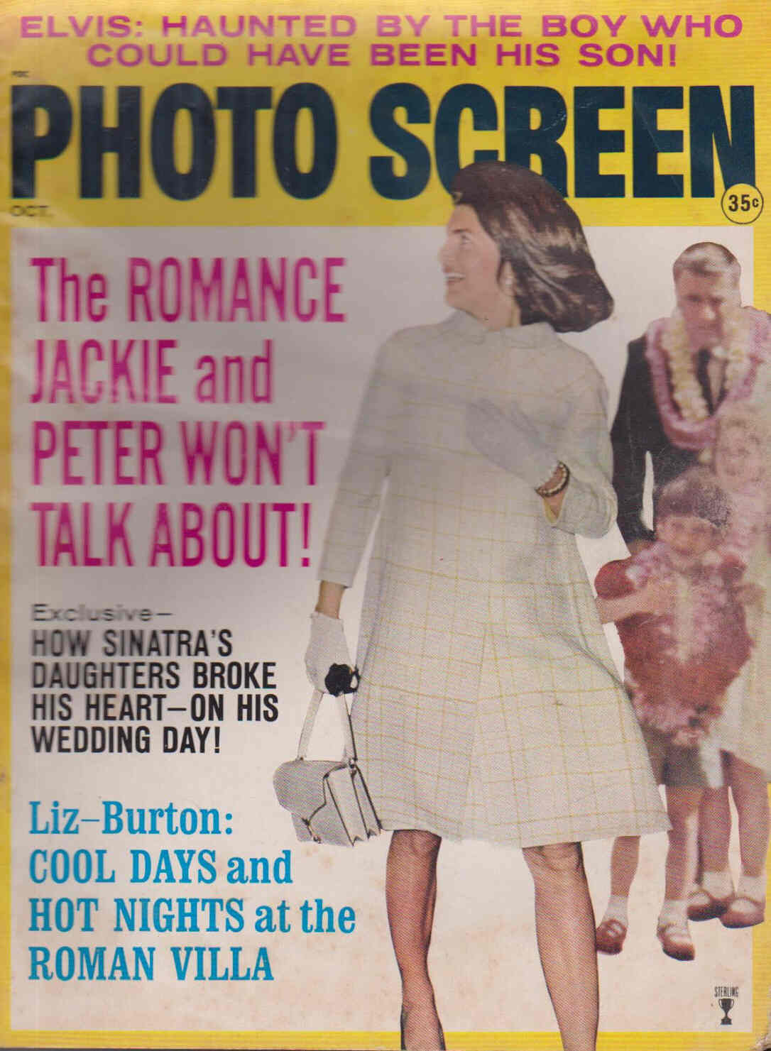 PHOTO SCREEN magazine side cover October 1966