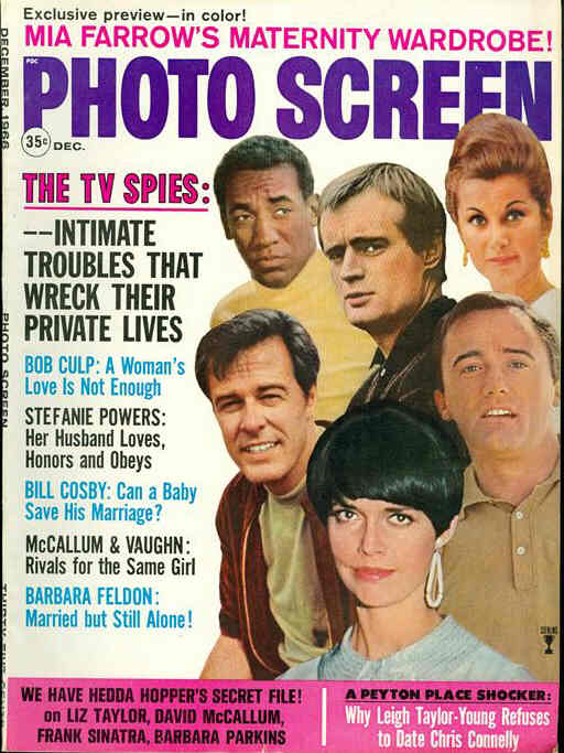 PHOTO SCREEN magazine side cover December 1966