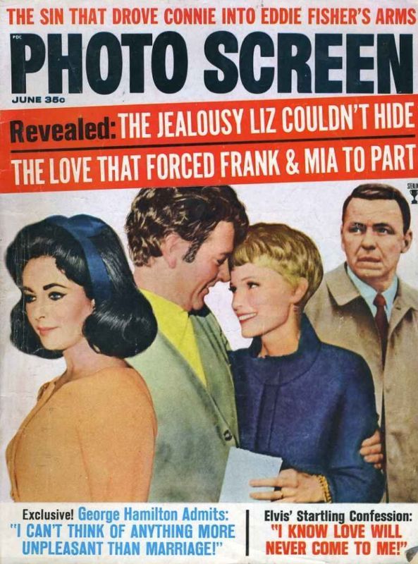 PHOTO SCREEN magazine side cover June 1967
