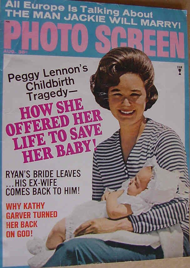 PHOTO SCREEN magazine side cover August 1967