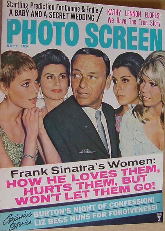 PHOTO SCREEN magazine side cover September 1967