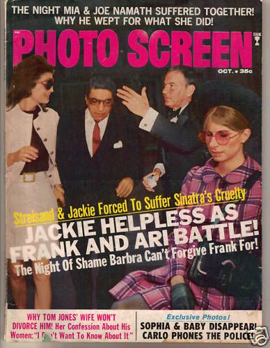 PHOTO SCREEN magazine side cover October 1967