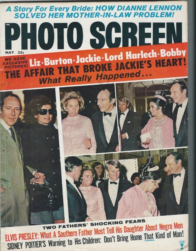 PHOTO SCREEN magazine side cover May 1968