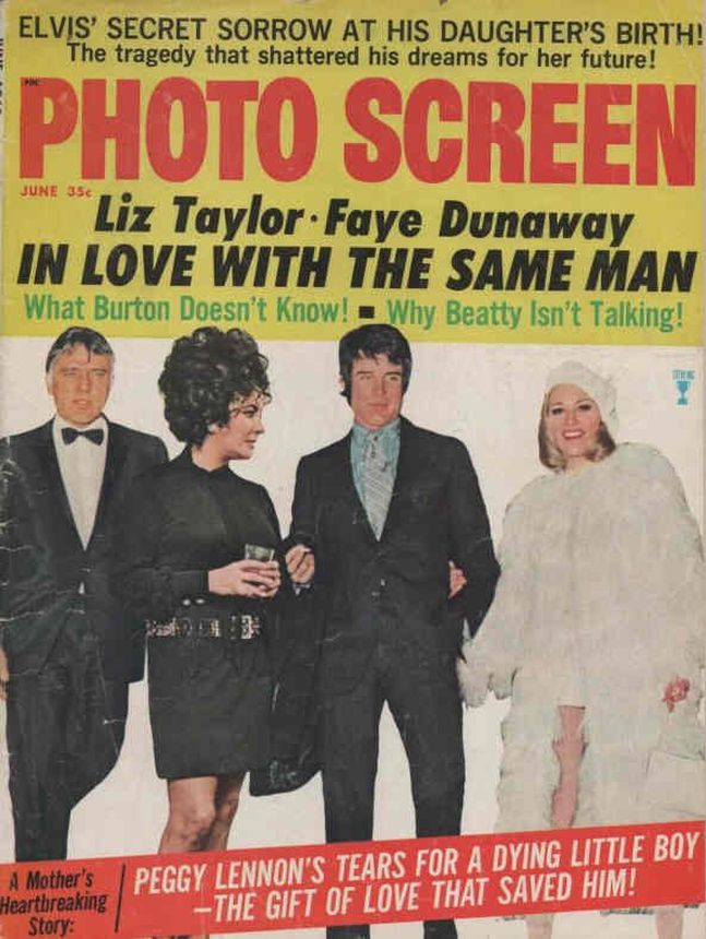 PHOTO SCREEN magazine side cover June 1968