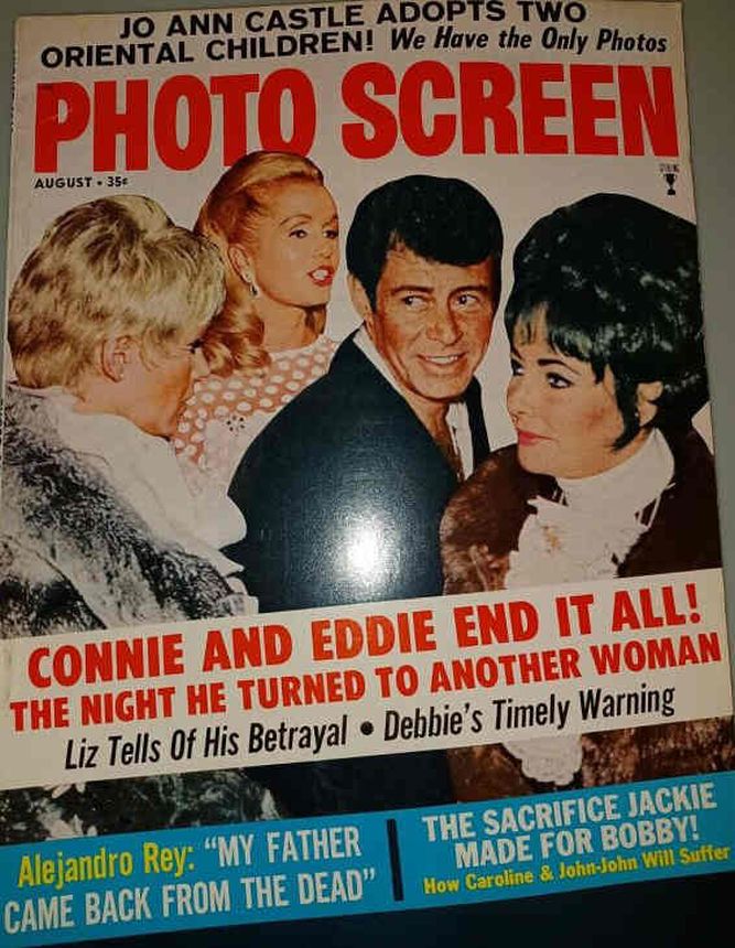 PHOTO SCREEN magazine side cover August 1968