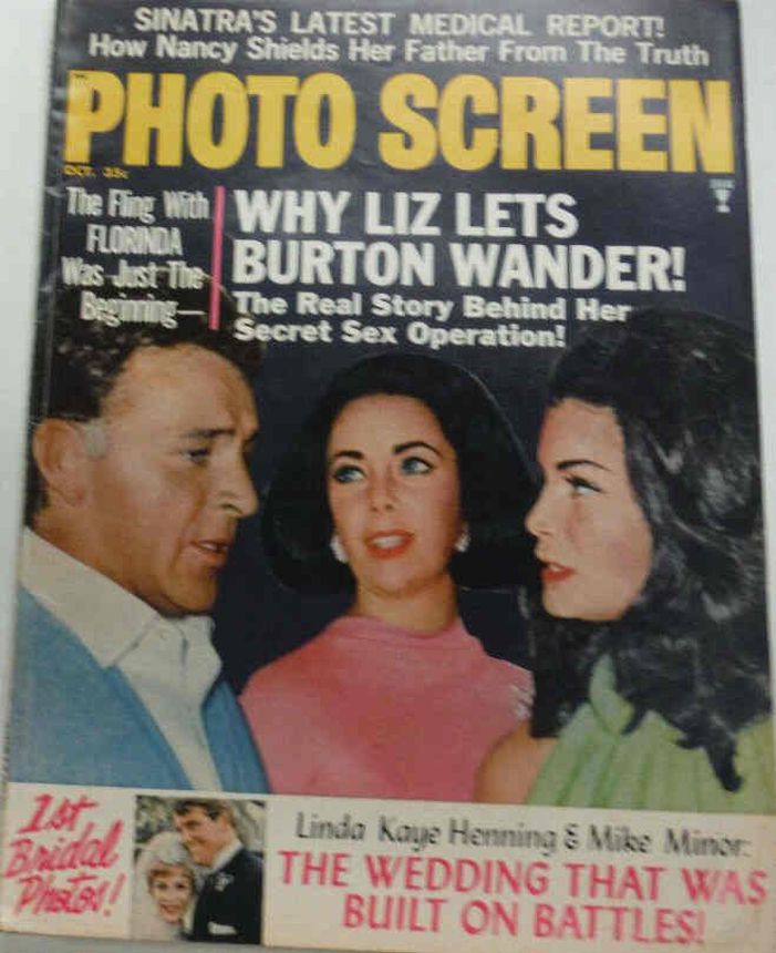 PHOTO SCREEN magazine side cover October 1968
