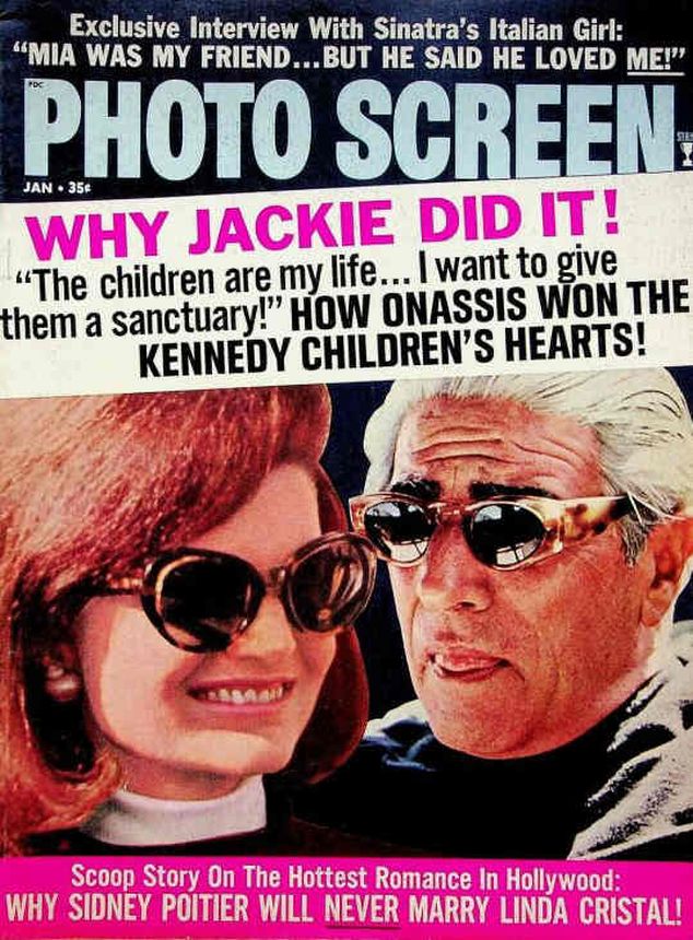 PHOTO SCREEN magazine side cover January 1969