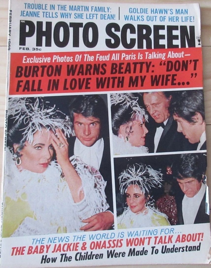 PHOTO SCREEN magazine side cover February 1969