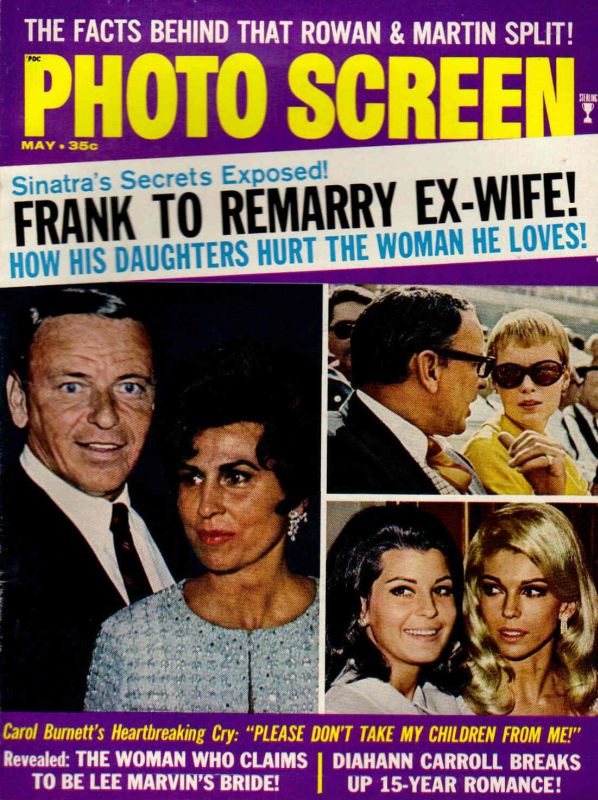 PHOTO SCREEN magazine side cover May 1969