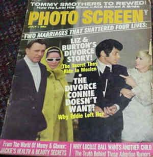PHOTO SCREEN magazine side cover July 1969