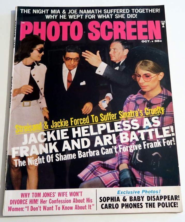 PHOTO SCREEN magazine side cover October 1969