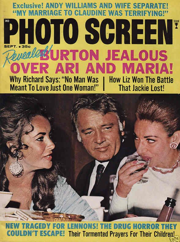 PHOTO SCREEN magazine side cover September 1970
