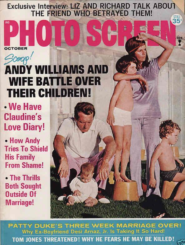 PHOTO SCREEN magazine side cover October 1970