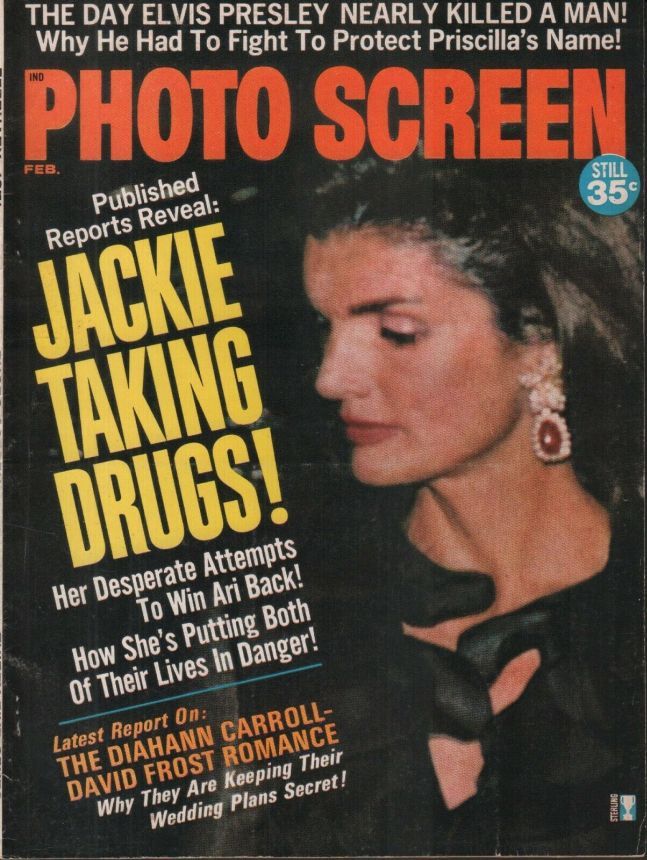PHOTO SCREEN magazine side cover February 1971