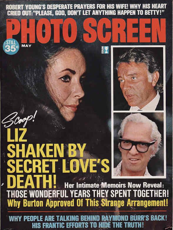 PHOTO SCREEN magazine side cover May 1971