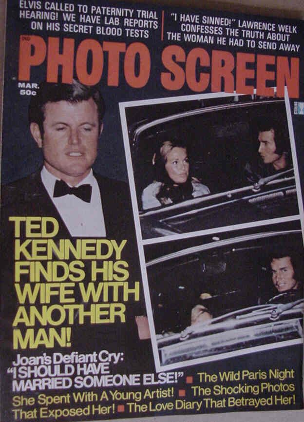 PHOTO SCREEN magazine side cover March 1972